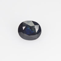 0.63-0.67 Cts Natural Blue Sapphire Loose Gemstone Oval Cut