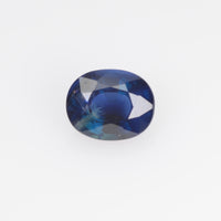 0.68-0.72 Cts Natural Blue Sapphire Loose Gemstone Oval Cut