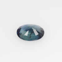 0.72-0.81 Cts Natural Teal Blue Green Sapphire Loose Gemstone Oval Cut