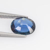 0.93-0.95 Cts Natural Blue Sapphire Loose Gemstone Oval Cut