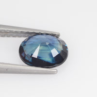 1.29 Cts Natural Blue Sapphire Loose Gemstone Oval Cut
