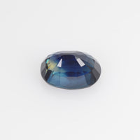1.65 Cts Natural Teal Blue Sapphire Loose Gemstone Oval Cut