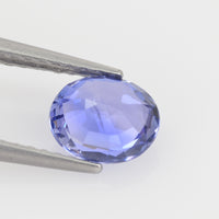 0.82-0.95 cts Unheated Natural Blue Sapphire Loose Gemstone Oval Cut