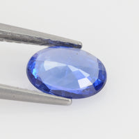 0.82-0.95 cts Unheated Natural Blue Sapphire Loose Gemstone Oval Cut