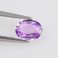 0.53-0.72 Cts Unheated Natural Pink Sapphire Loose Gemstone oval Cut