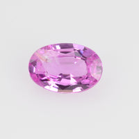 0.53-0.72 Cts Unheated Natural Pink Sapphire Loose Gemstone oval Cut