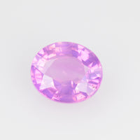0.98-1.35 Cts Unheated Natural Pink Sapphire Loose Gemstone oval Cut