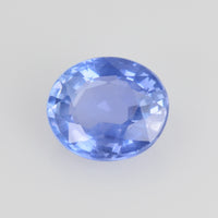 0.96-1.18 cts Unheated Natural Blue Sapphire Loose Gemstone Oval Cut