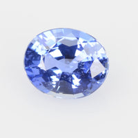 1.50 cts Unheated Natural Blue Sapphire Loose Gemstone Oval Cut