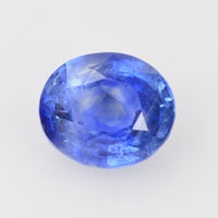 1.31-1.80 cts Unheated Natural Blue Sapphire Loose Gemstone Oval Cut