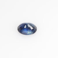 0.83 Cts Natural Teal Blue Sapphire Loose Gemstone Oval Cut