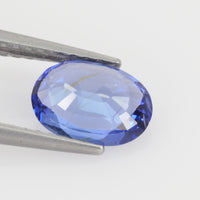 0.82-0.95 cts Unheated Natural Blue Sapphire Loose Gemstone Oval Cut