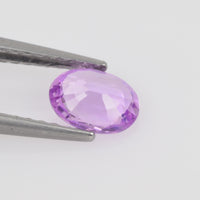 0.53-0.72 Cts Unheated Natural Pink Sapphire Loose Gemstone oval Cut