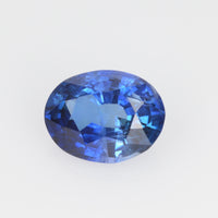 0.99 cts Unheated Natural Blue Sapphire Loose Gemstone Oval Cut