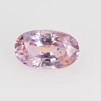 1.42 Cts Unheated Natural Pinkish orange Sapphire Loose Gemstone oval Cut