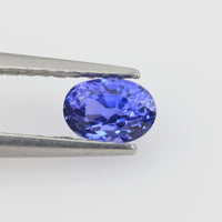 0.51-0.61 cts Natural Purple Sapphire Loose Gemstone Oval Cut