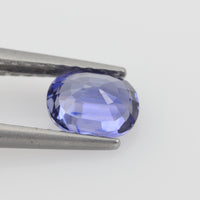 0.69 cts Natural Purple Sapphire Loose Gemstone Oval Cut