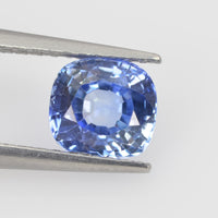 1.10 cts Natural Blue Sapphire Loose Gemstone Cushion Cut