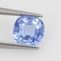 1.26 cts Natural Blue Sapphire Loose Gemstone Cushion Cut