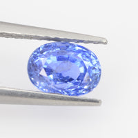 1.20 cts Natural Blue Sapphire Loose Gemstone Oval Cut