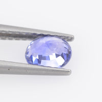 0.79 cts Natural Purple Sapphire Loose Gemstone Oval Cut