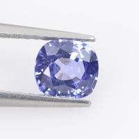 0.84 cts Natural Purple Sapphire Loose Gemstone Cushion Cut