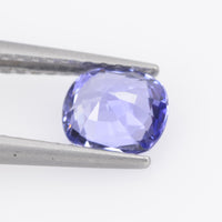 0.87 cts Natural Purple Sapphire Loose Gemstone Cushion Cut