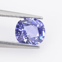 0.87 cts Natural Purple Sapphire Loose Gemstone Cushion Cut