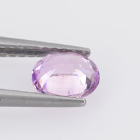 0.68 cts Natural Pink Sapphire Loose Gemstone Oval Cut