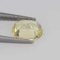 0.95 cts Natural Yellow Sapphire Loose Gemstone Oval Cut