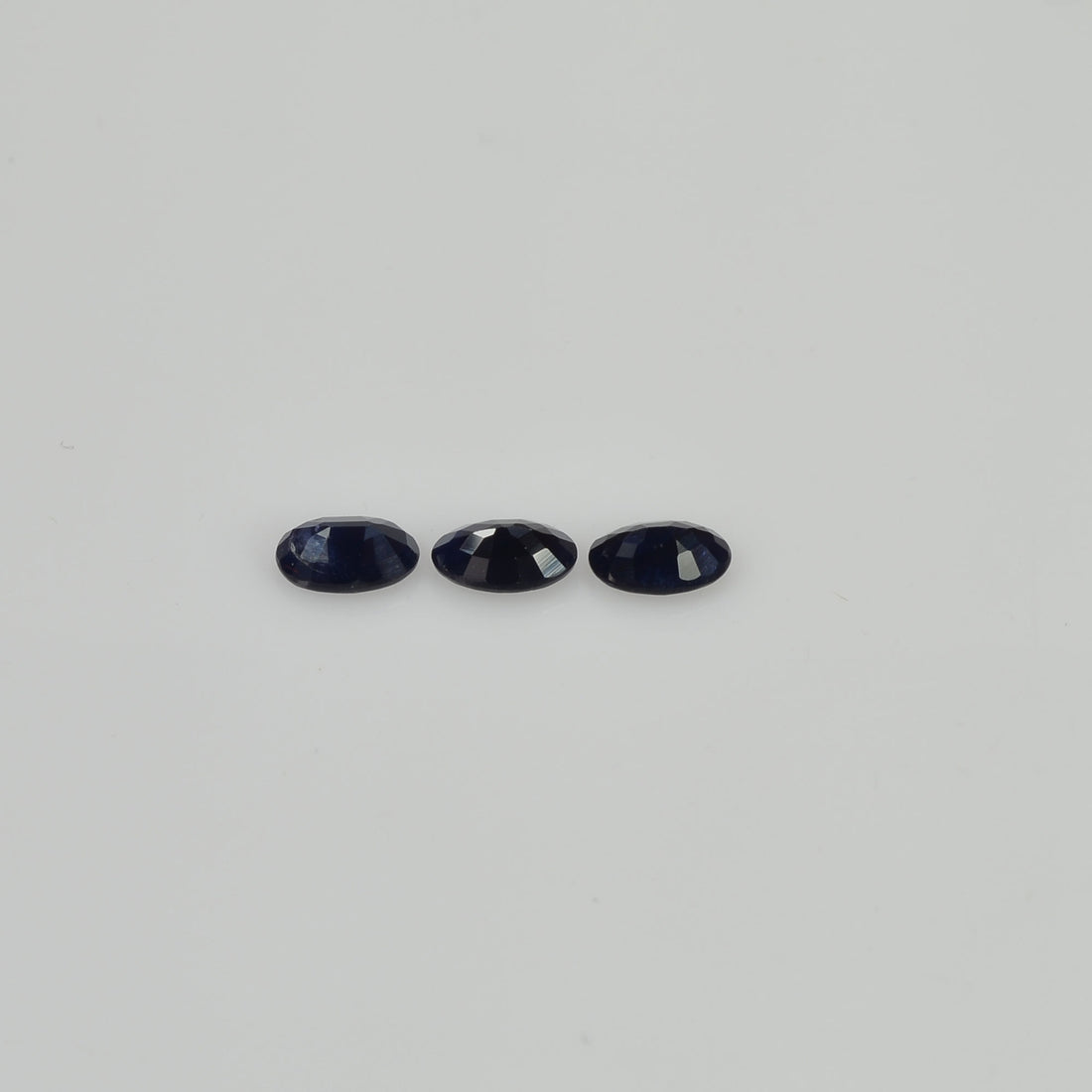 5x3 mm Natural Calibrated Blue Sapphire Loose Gemstone Oval Cut
