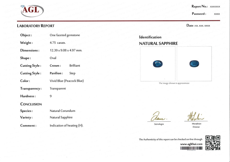 Certification — Ruby & Sapphire Lab Reports