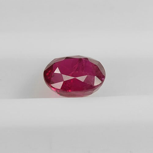 0.99 cts Natural Thai Ruby Loose Gemstone Oval Cut
