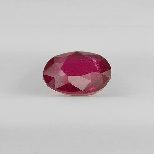 1.09cts Natural Thai Ruby Loose Gemstone Oval Cut