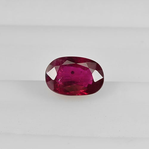 0.97 cts Natural Thai Ruby Loose Gemstone Oval Cut