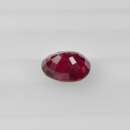 1.18 cts Natural Thai Ruby Loose Gemstone Oval Cut