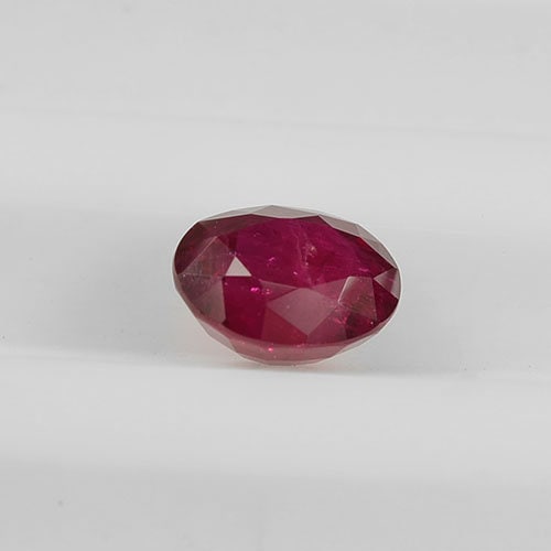 1.18 cts Natural Thai Ruby Loose Gemstone Oval Cut
