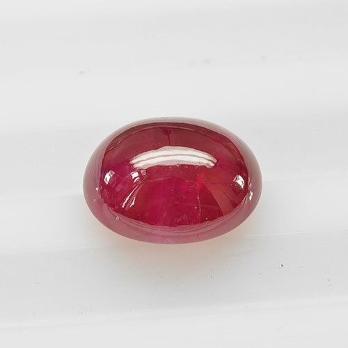 4.73 cts Natural Burma Ruby Loose Gemstone Cabochon Cut | GRS Certified