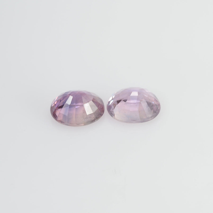 1.47 cts Natural Fancy Sapphire Loose Pair Gemstone Oval Cut
