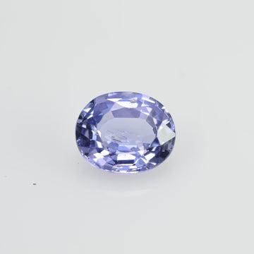 0.75 cts Natural Purple Sapphire Loose Gemstone Oval Cut