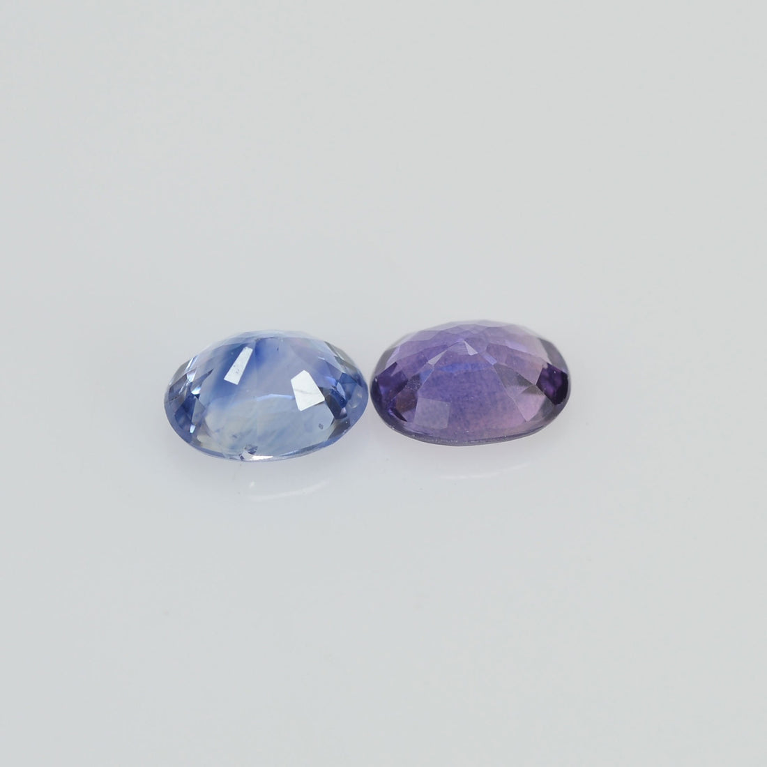 0.46 cts Natural Fancy Sapphire Loose Pair Gemstone Oval Cut