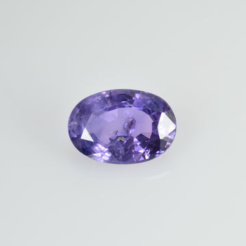 0.53 cts Natural Purple Sapphire Loose Gemstone Oval Cut