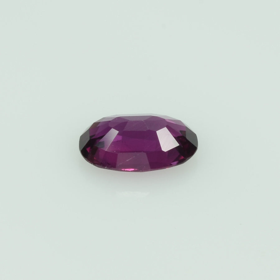 0.68 Cts Natural Thai Ruby Loose Gemstone Oval Cut
