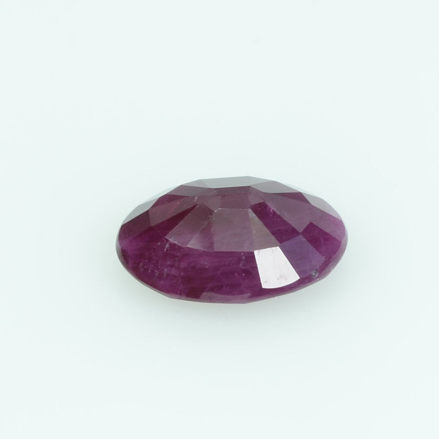 1.39 cts Natural Burma Ruby Loose Gemstone Oval Cut