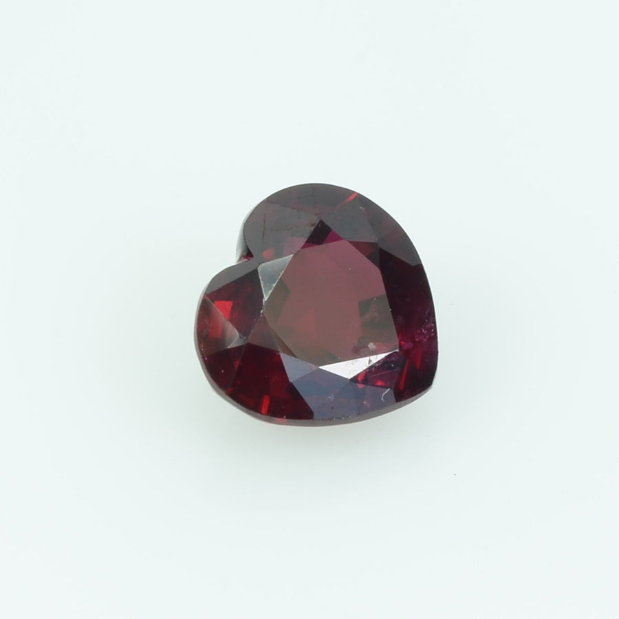 1.16 Cts Natural Ruby Loose Gemstone Heart Cut