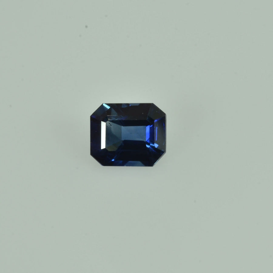 0.61 cts Natural Blue Sapphire Loose Gemstone Emerald Cut