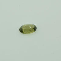 0.57 cts Natural Green Sapphire Loose Gemstone Oval Cut