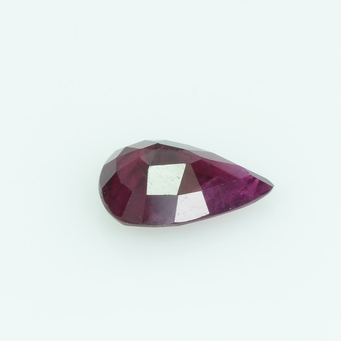 0.97 cts Natural Burma Ruby Loose Gemstone Pear Cut