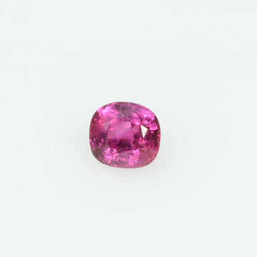 0.24 cts Natural Burma Ruby Loose Gemstone Cushion Cut