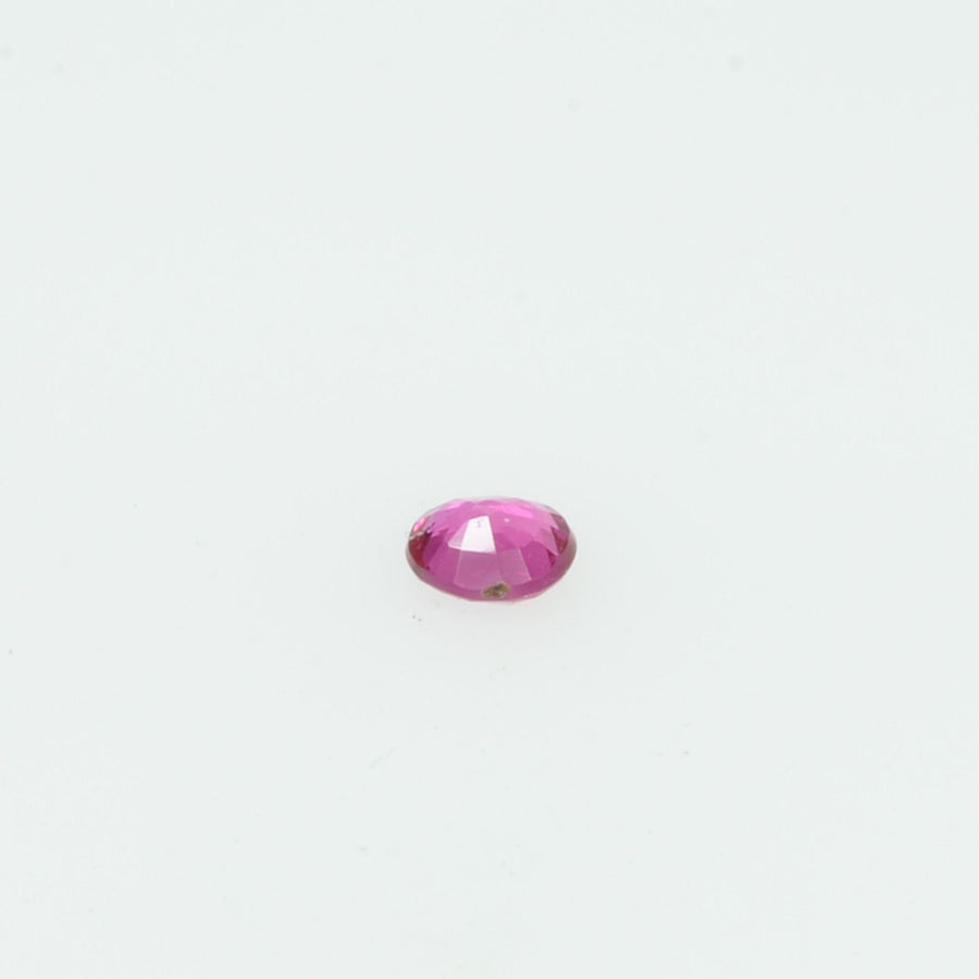 0.22 Cts Natural Burma Ruby Loose Gemstone Oval Cut